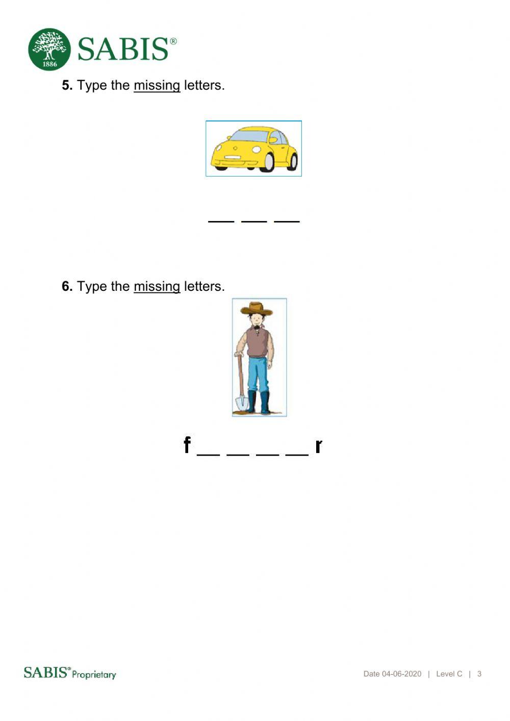 1920 Level C English Exam Related Materials T3 Wk12