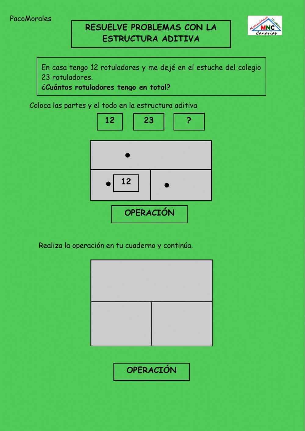 Estructura aditiva 1