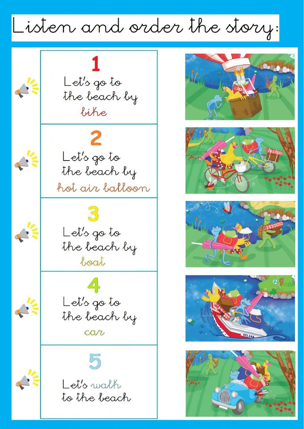 Story means of transport