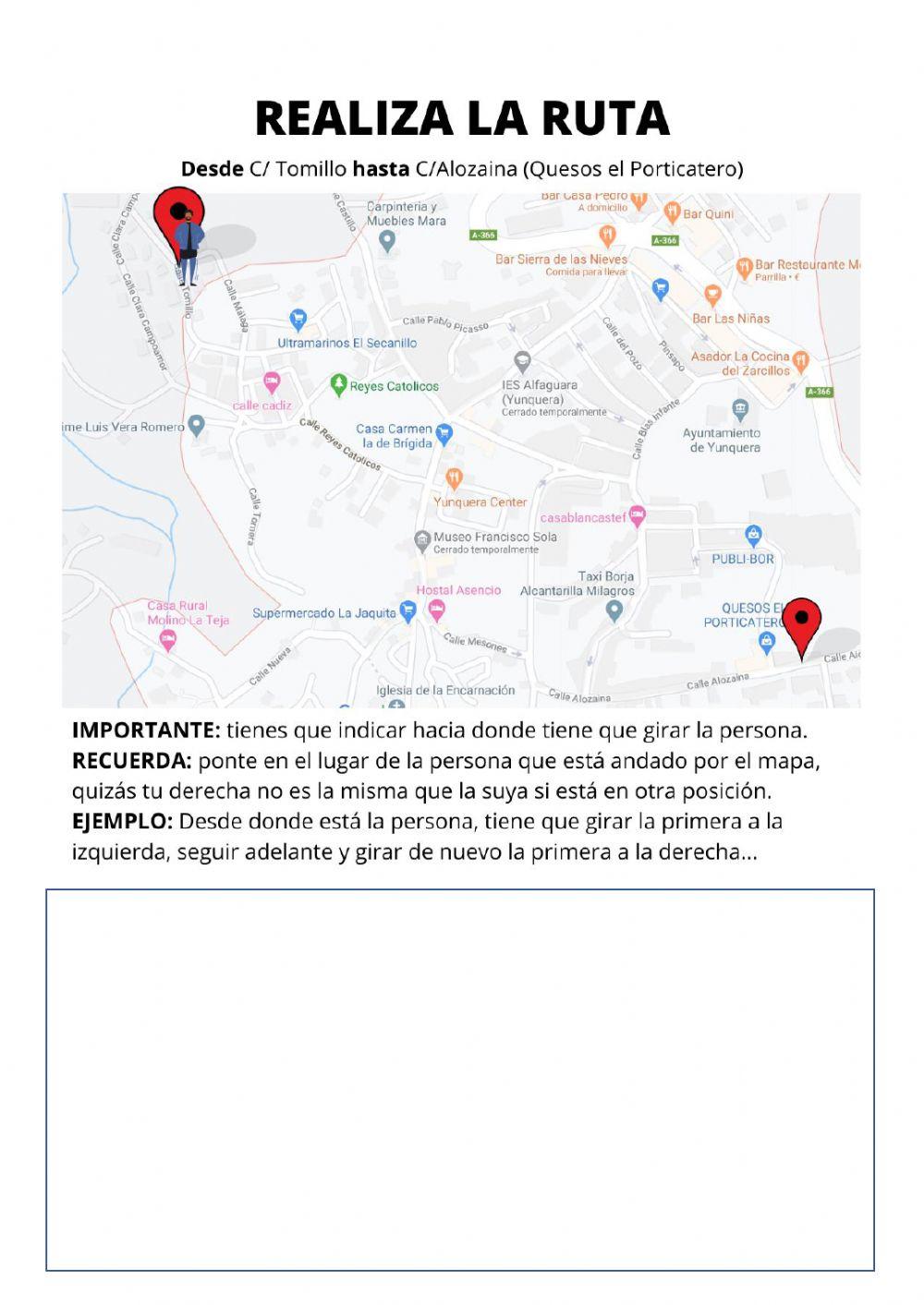 Orientación en el plano