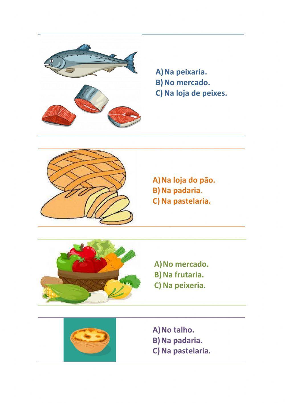 Os alimentos
