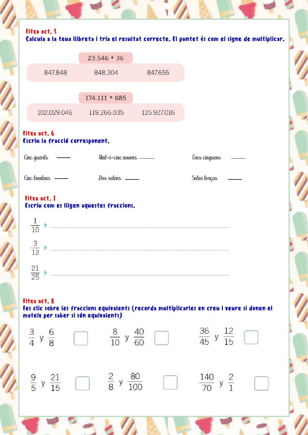 Repàs matemàtiques