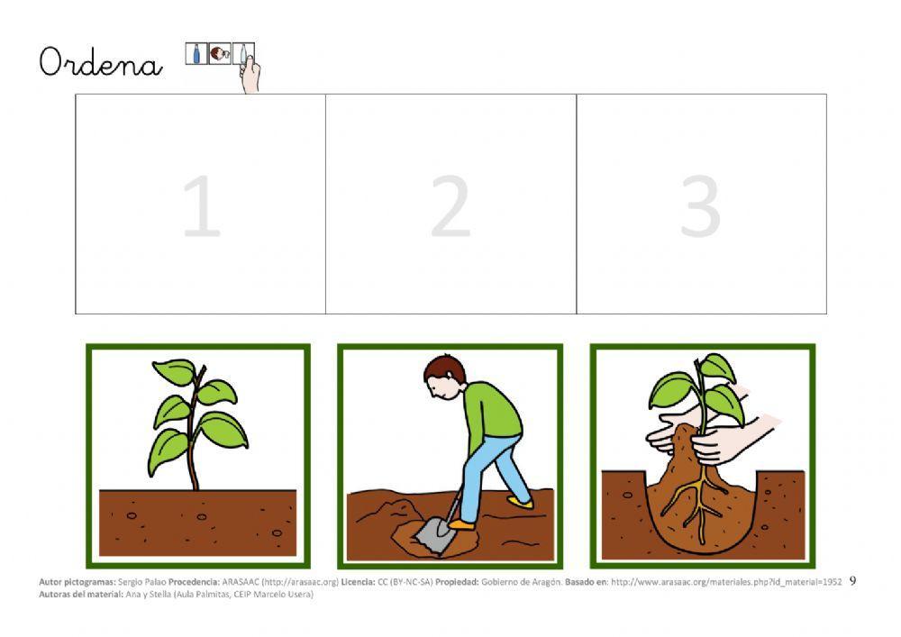 Secuencias causa efecto 3 viñetas pictogramas 2