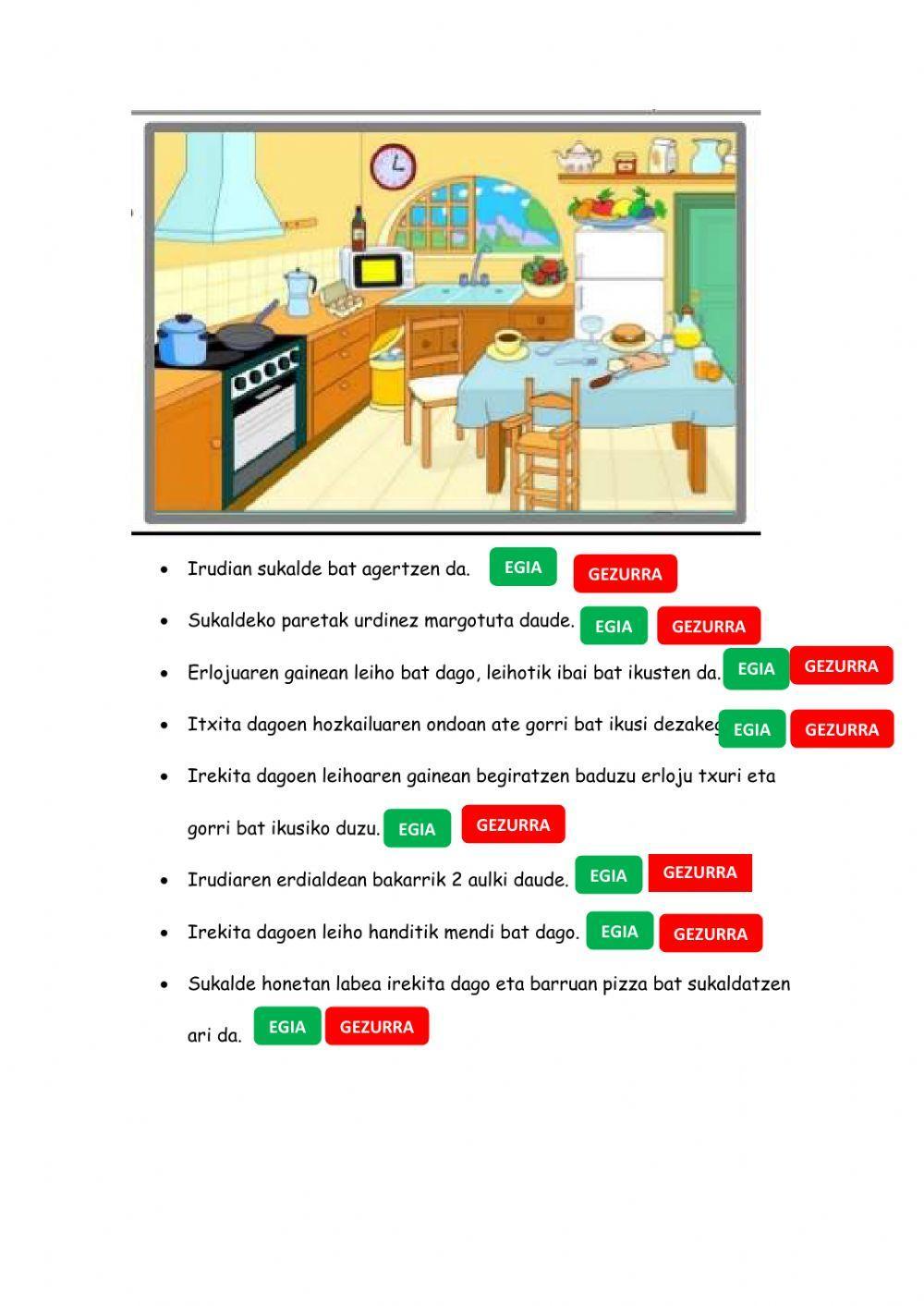 Tokien deskribapenak