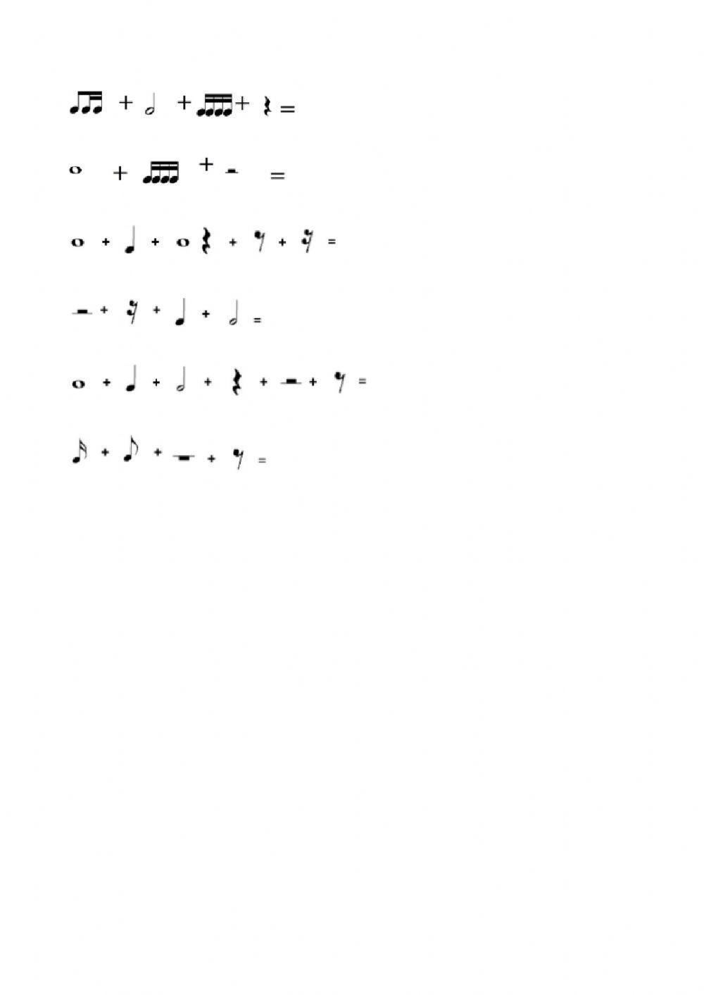 Sumar pulsacions (figures i silencis musicals)