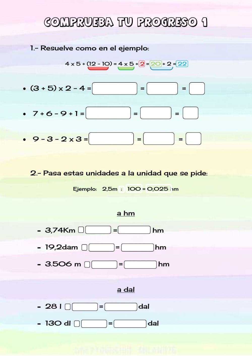 Comprueba tu progreso 1