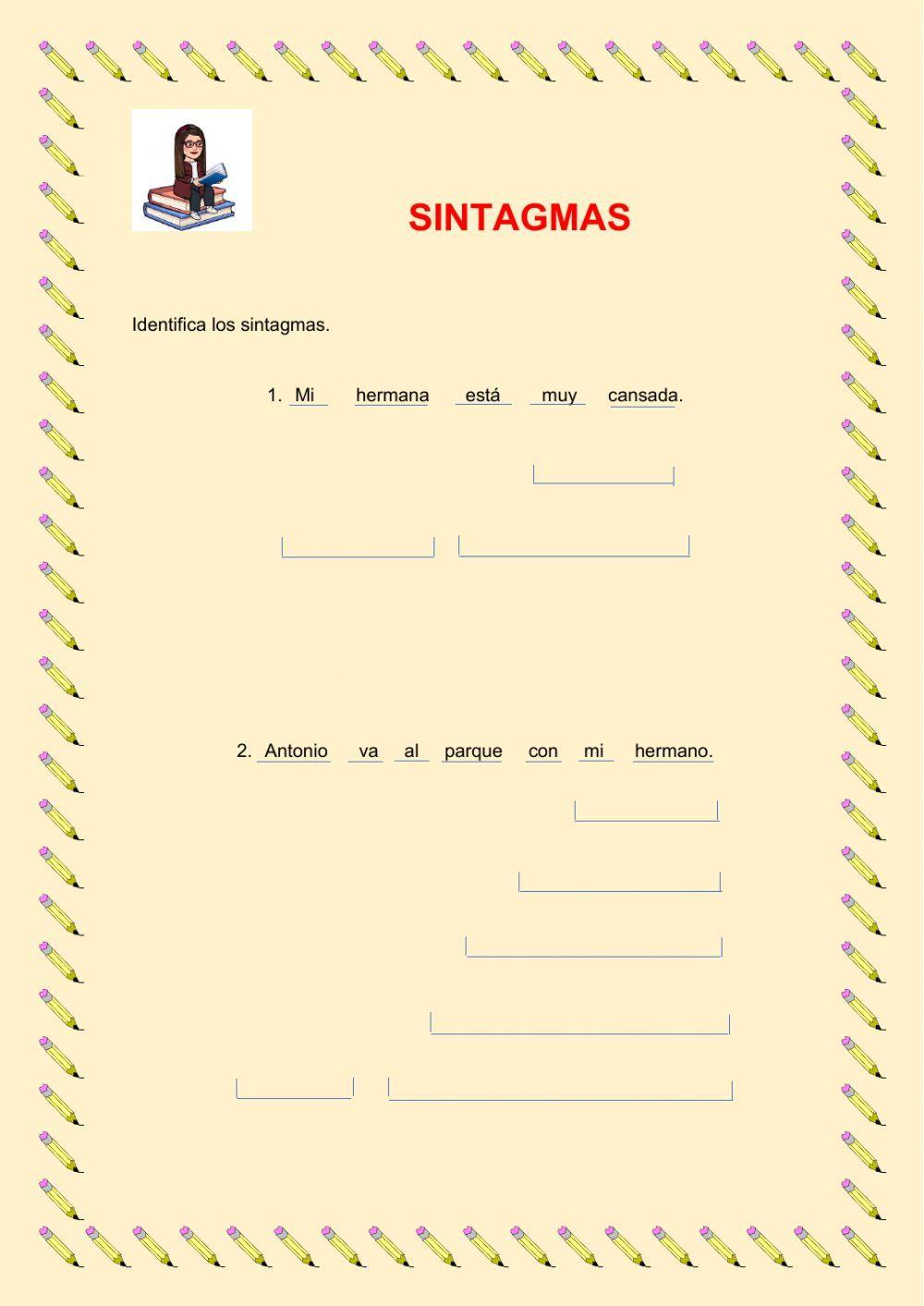 Análisis sintáctico.