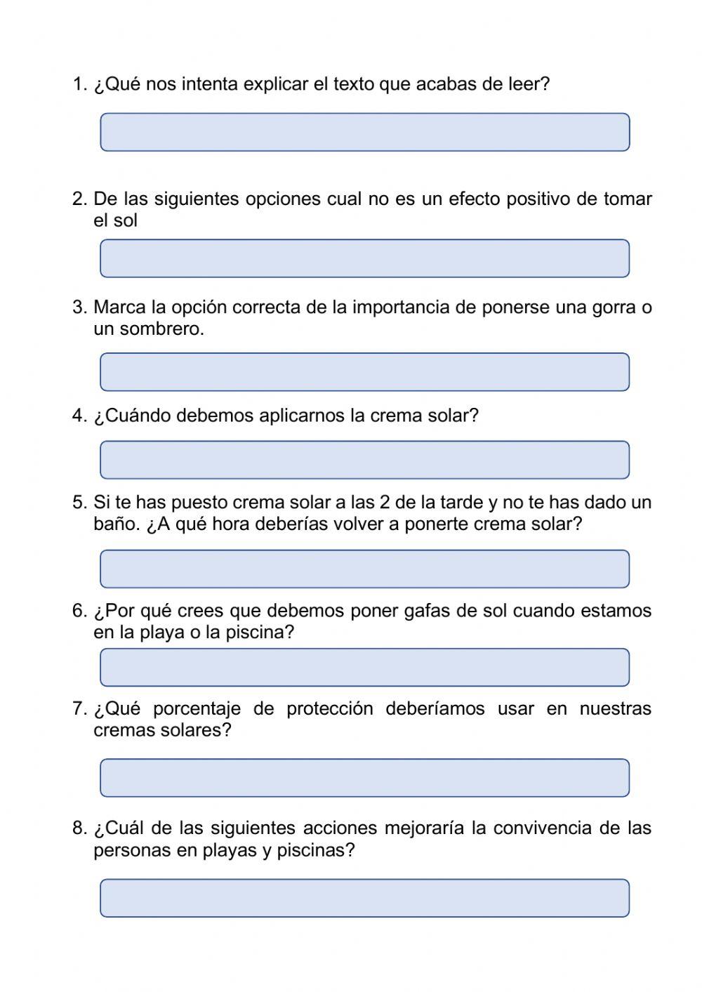 Comprensión lectora i
