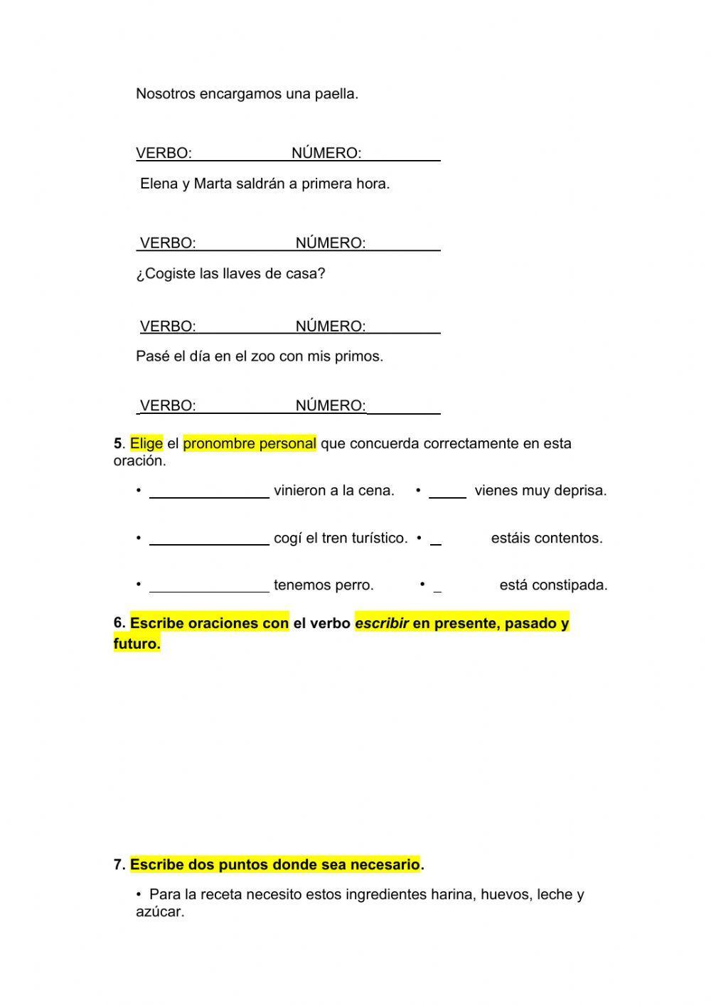 Examen lengua tema 13 adaptado