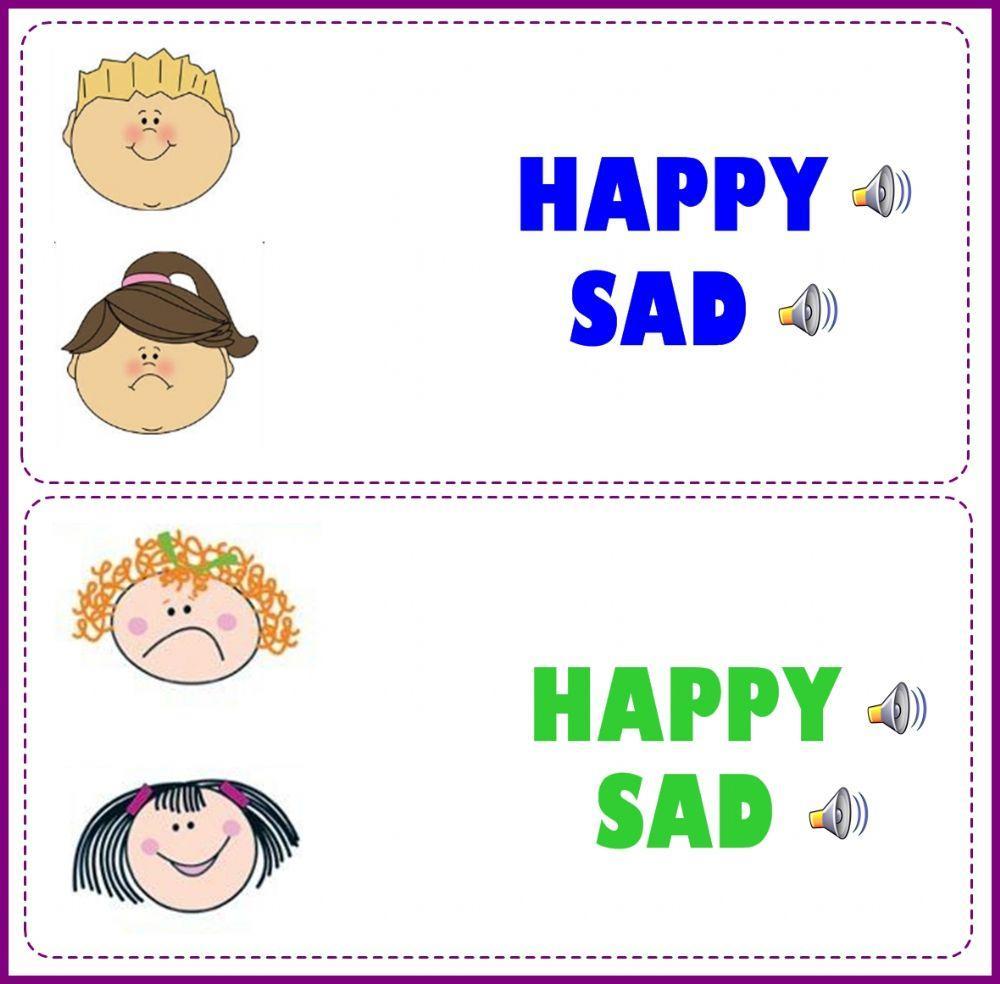 Happy - sad