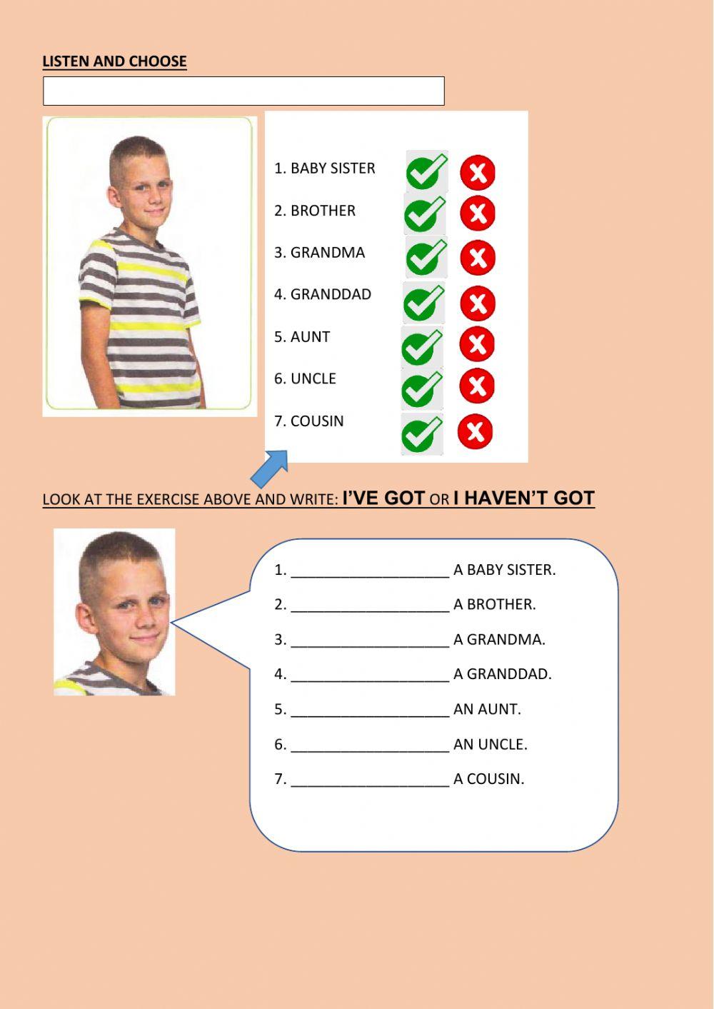 I've got - I haven't got