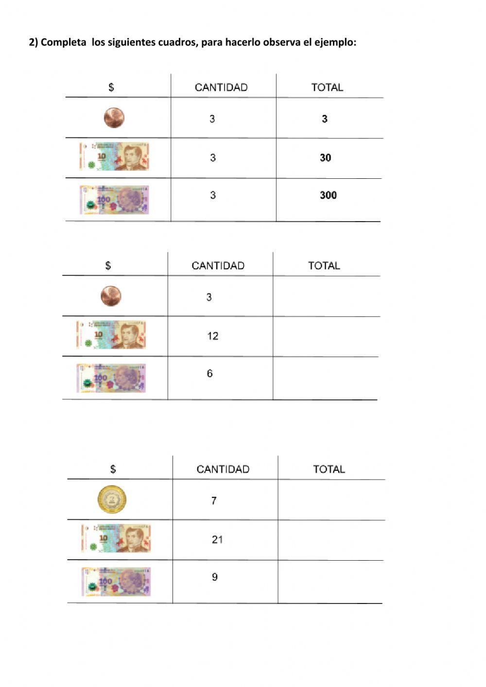Numeracion del 100 al 900