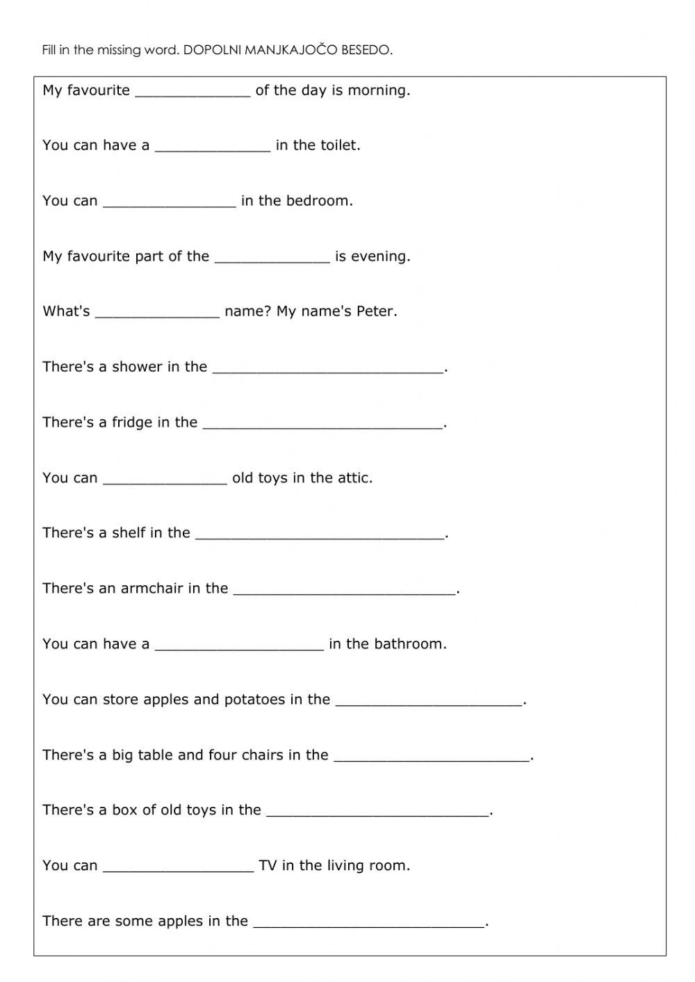 Revision exercises 2