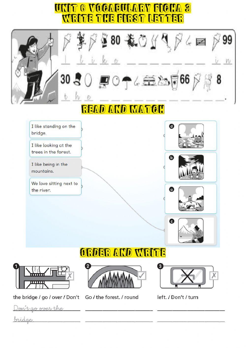 In the countryside ficha 3