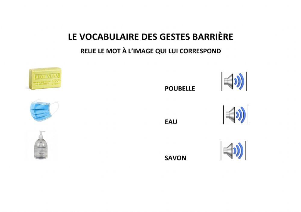 Francés vocabulario higiene