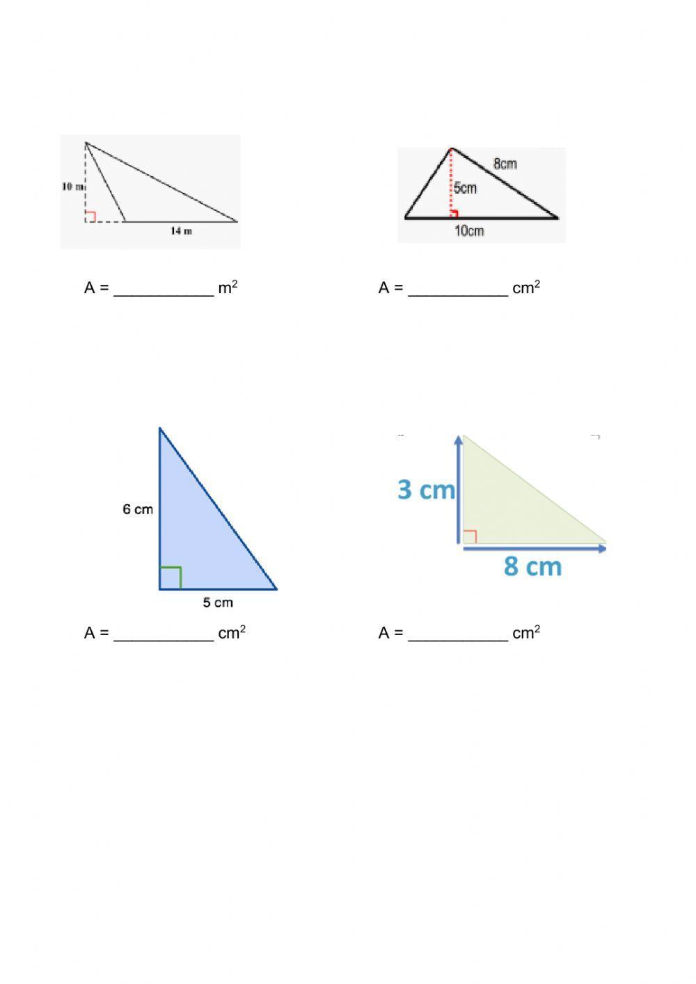 Area of Triangle