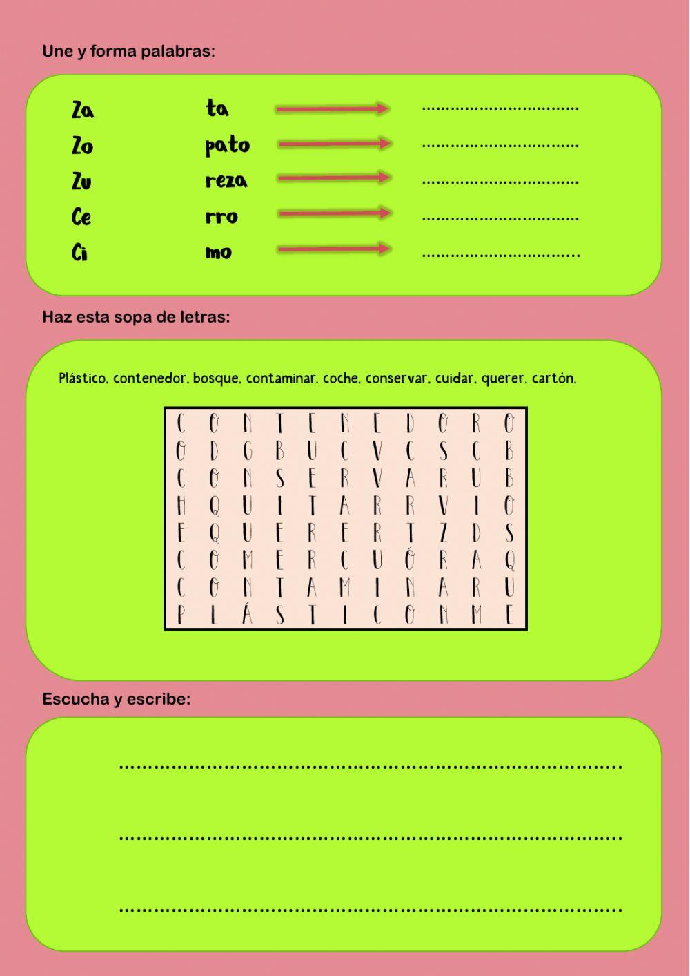 Ortografía z-c, c-qu