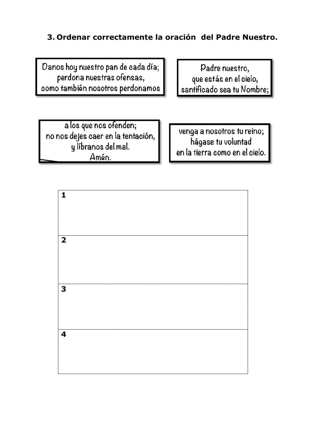 Lección Catequesis de Primera Comunión