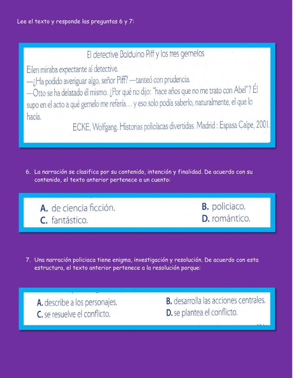 Narración policíaca