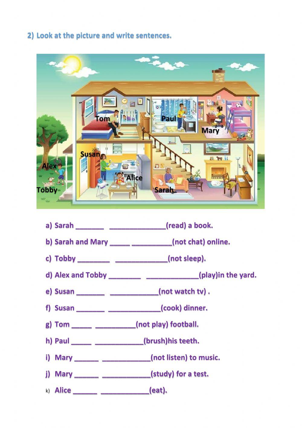 Present continuous review