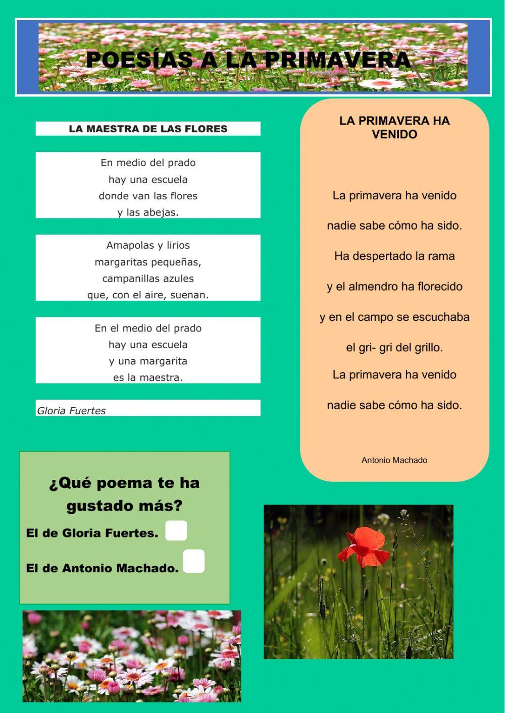 Poemas de Primavera