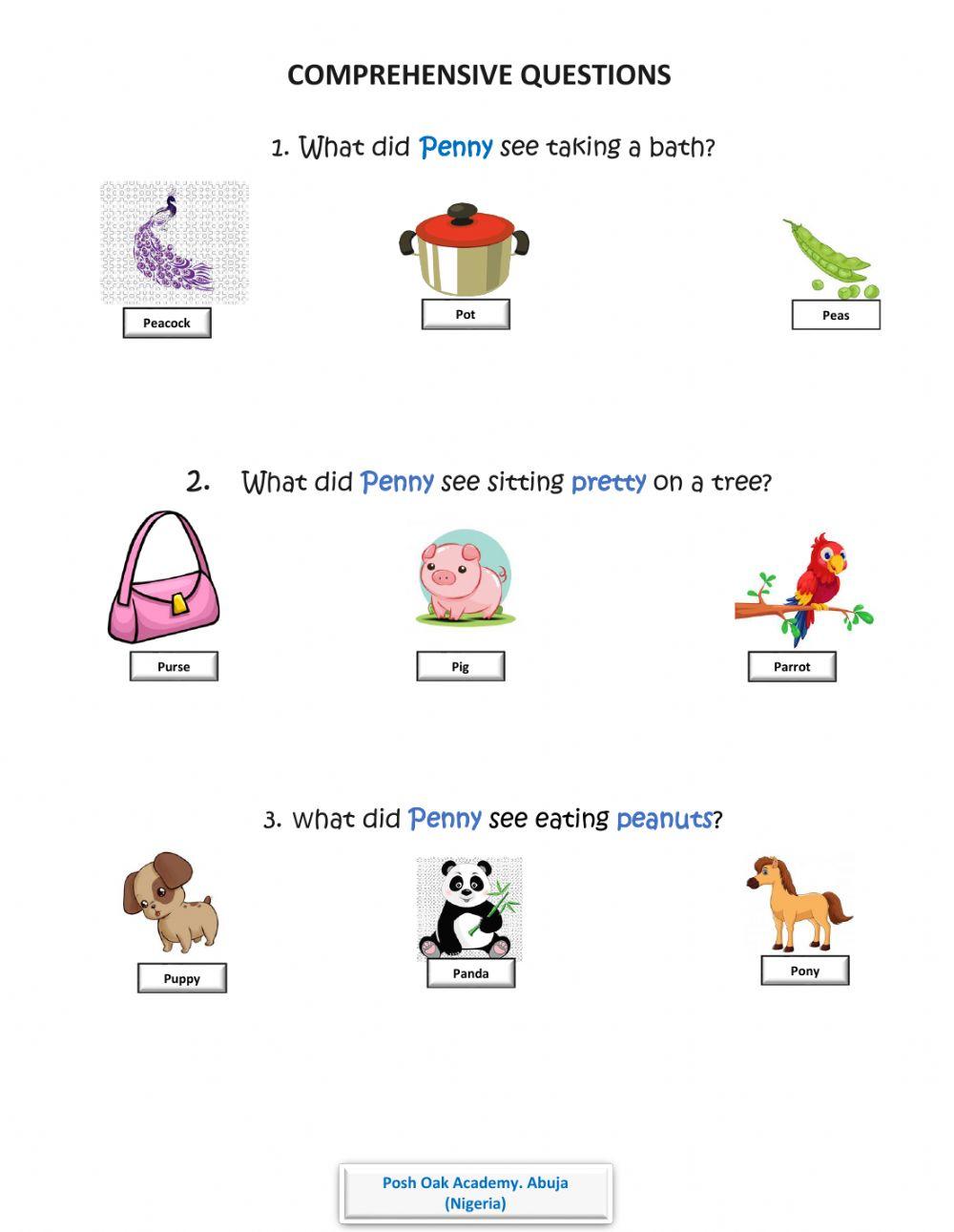 Literacy and Communication Language worksheet | Live Worksheets