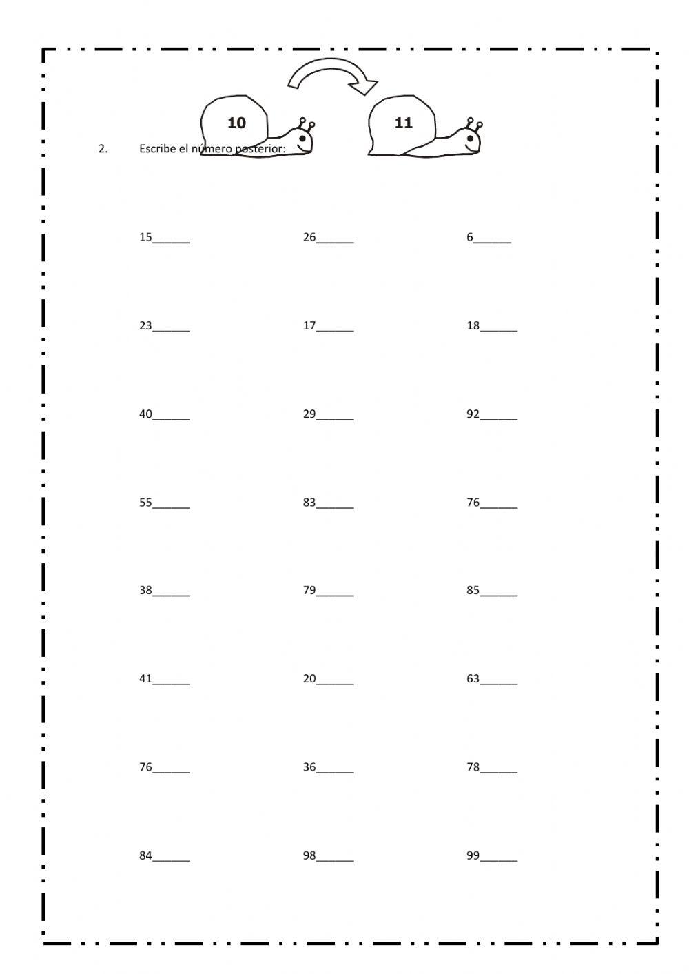 Anterior y posterior