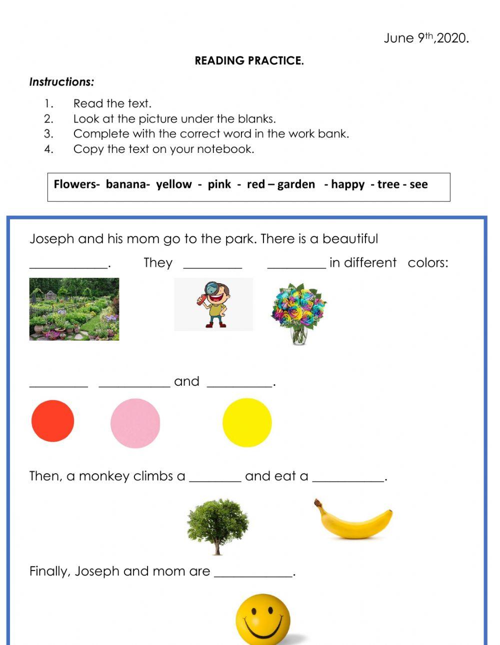 Reading Comprehension Online Exercise For Second Live Worksheets Reading Comprehension Online Exercise For Second Live Worksheets