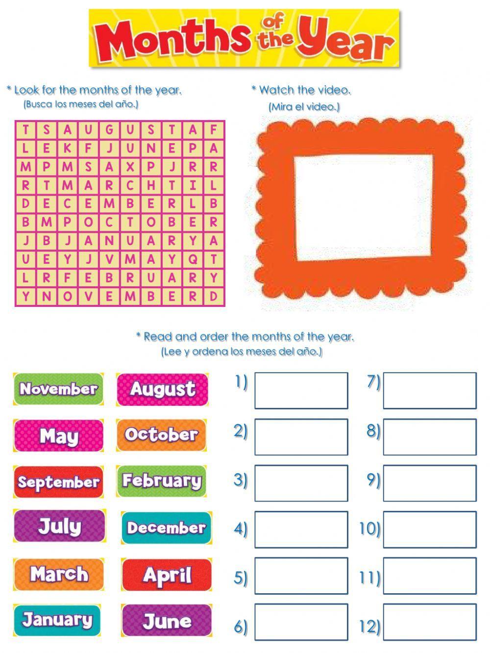 Months of the year for kids. Месяца на английском задания. Месяца Worksheets. Месяца Worksheets for Kids. Months месяца exercises.