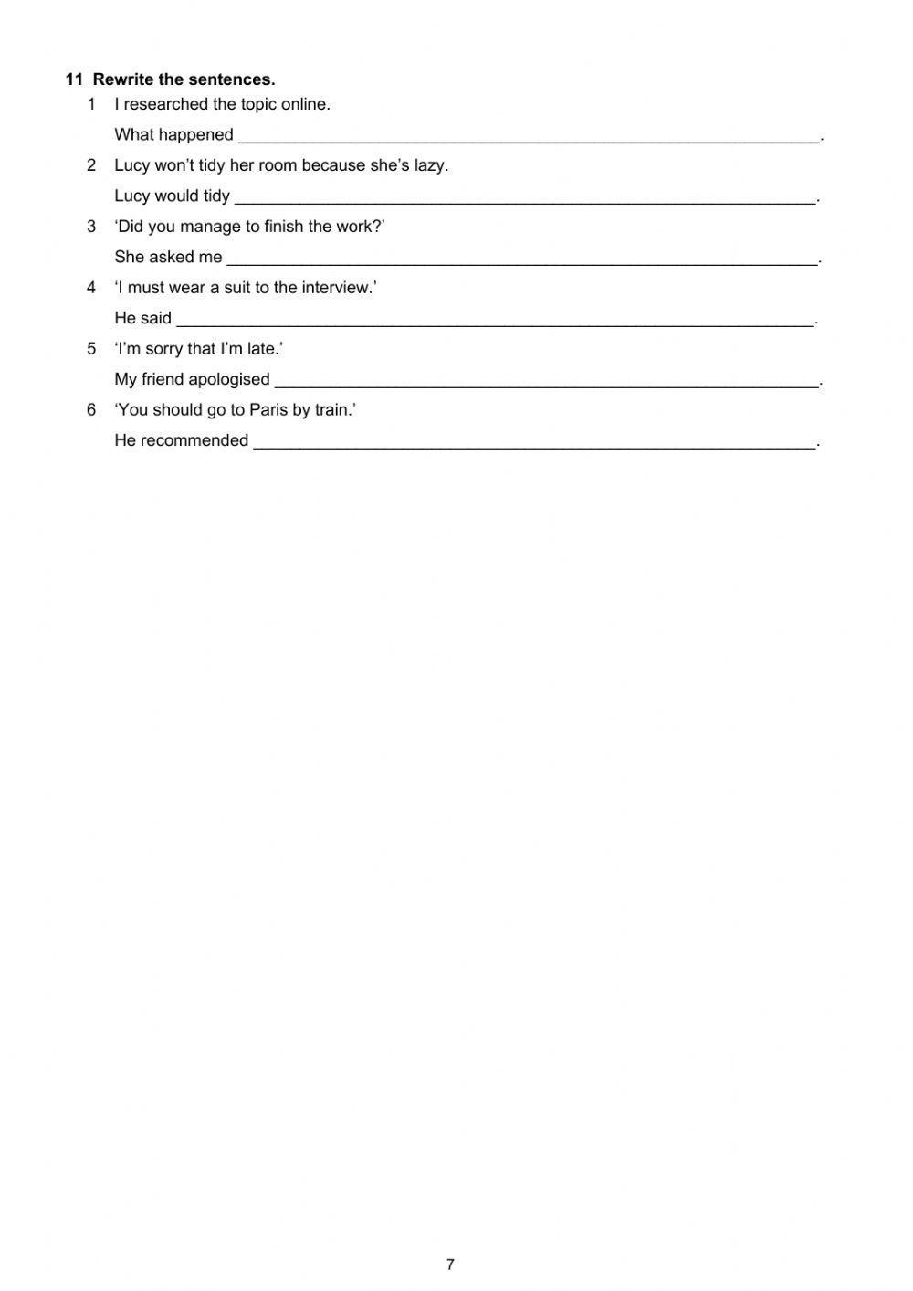 Insight Upper-intermediate final test