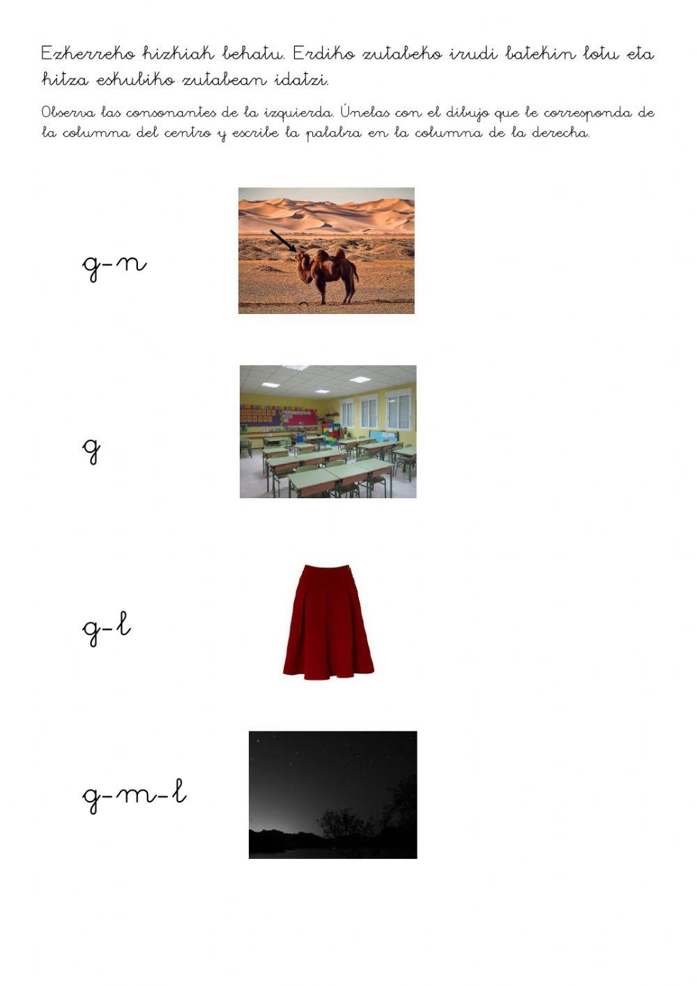 Entzun, lotu eta idatzi8