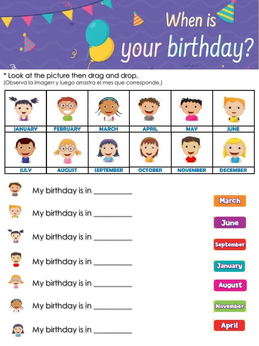 When is your birthday?