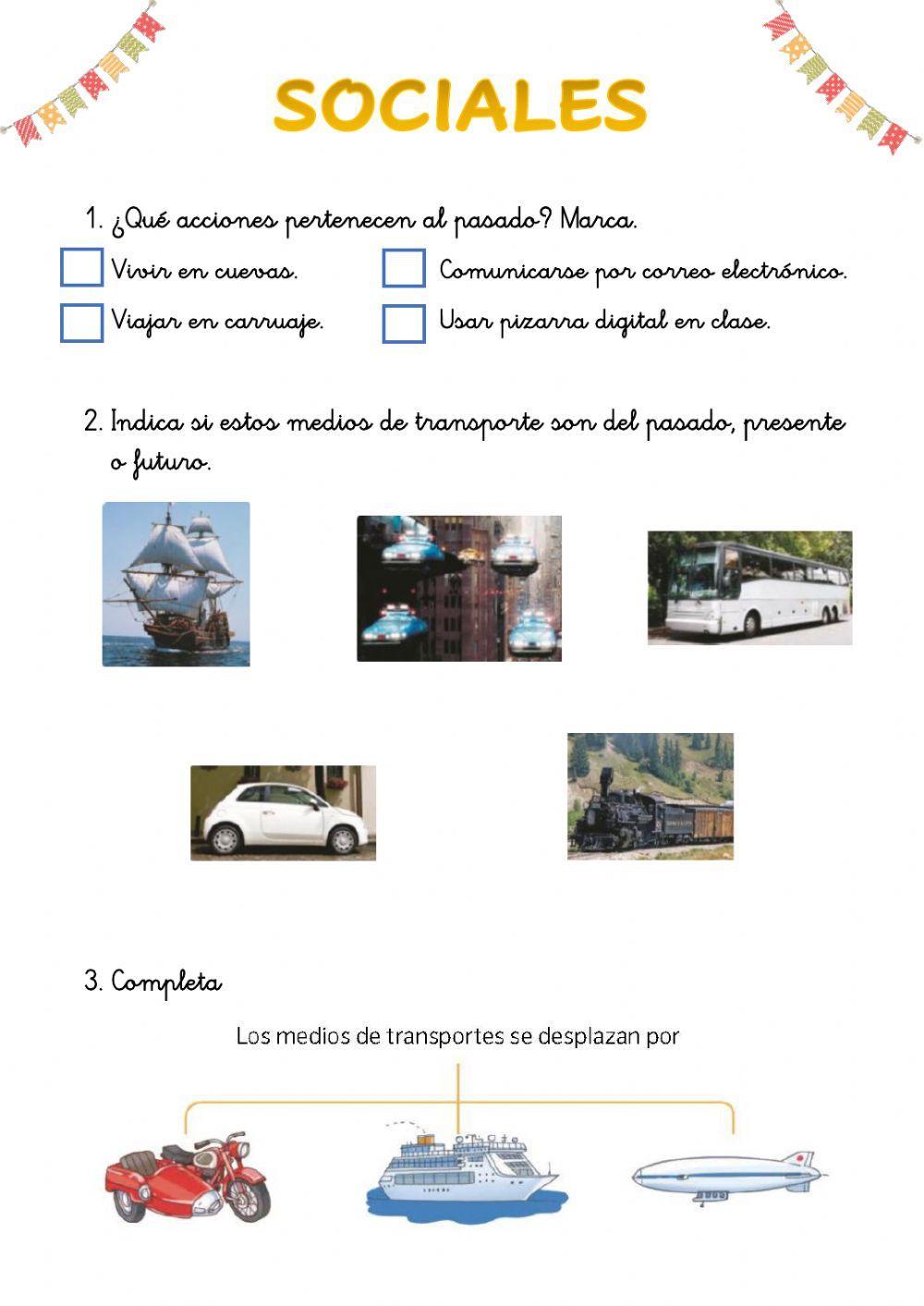 Unidad 6:Un viaje por el tiempo