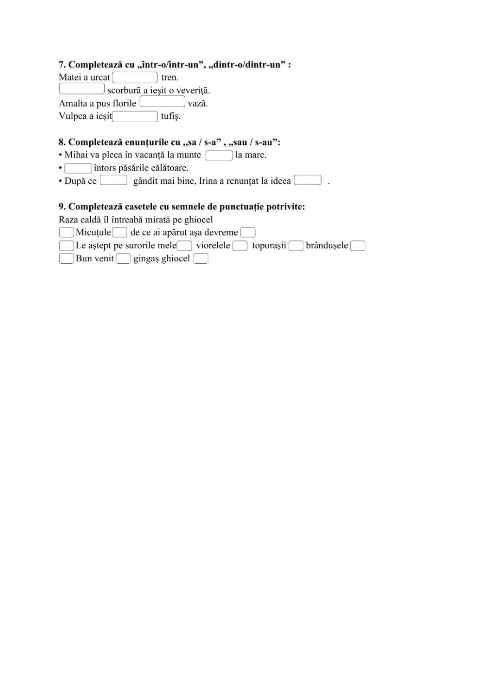 Evaluare finala CLR clasa a II-a | VoineagRaluca | Live