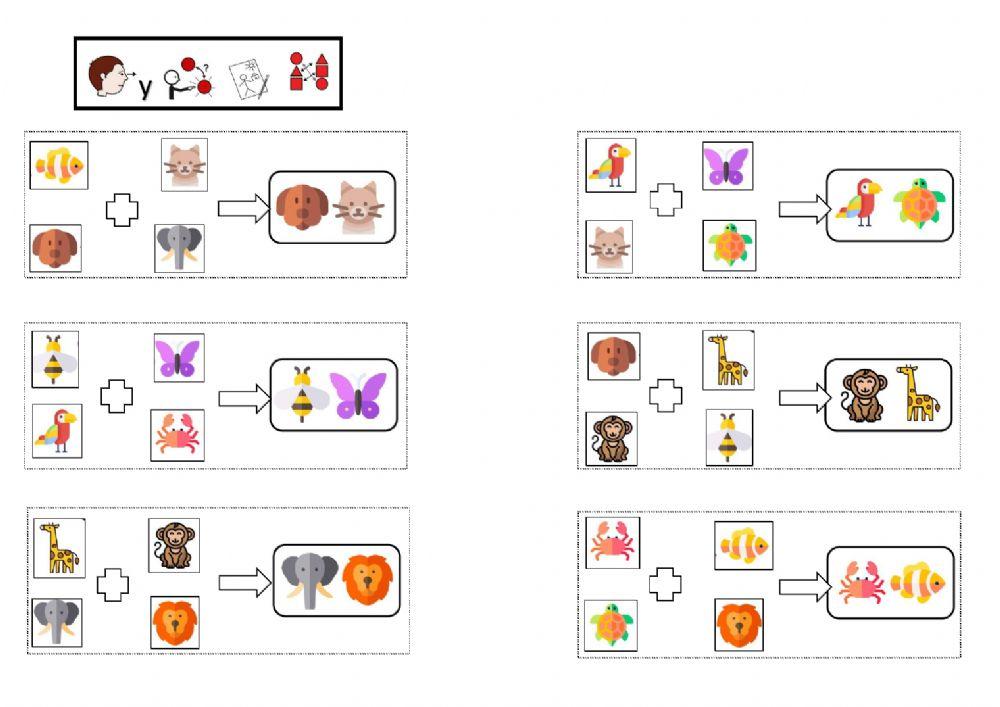 Dibujos emparejados II