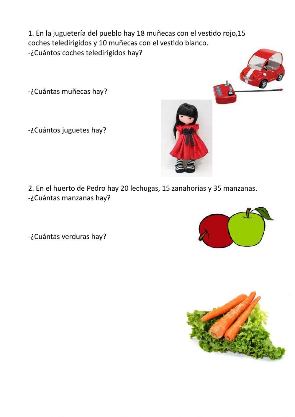 Matemáticas problemas