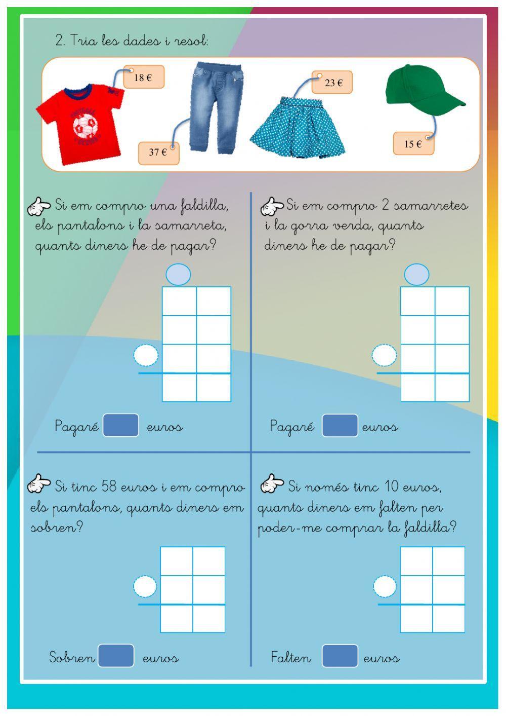 Problemes d'euros Problemes d'euros