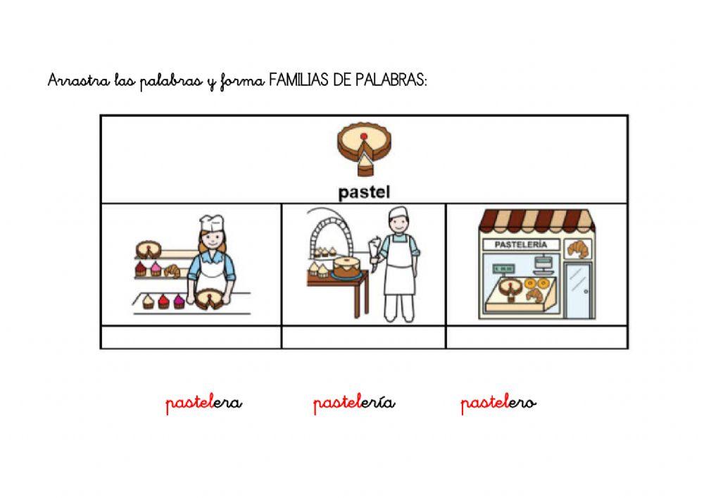 Familias de palabras