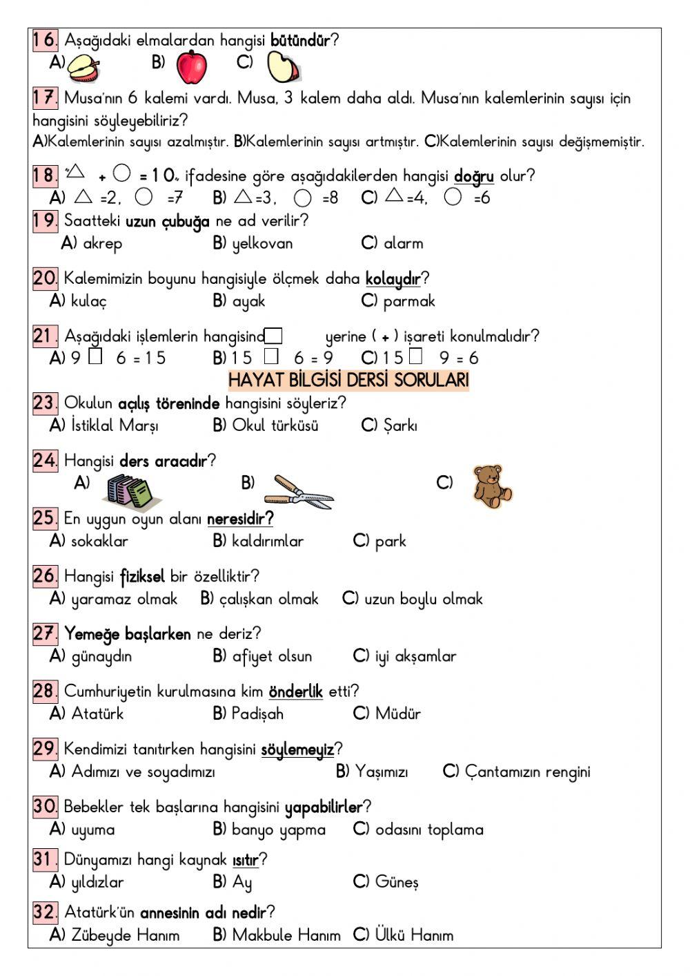 Karışık değerlendirme