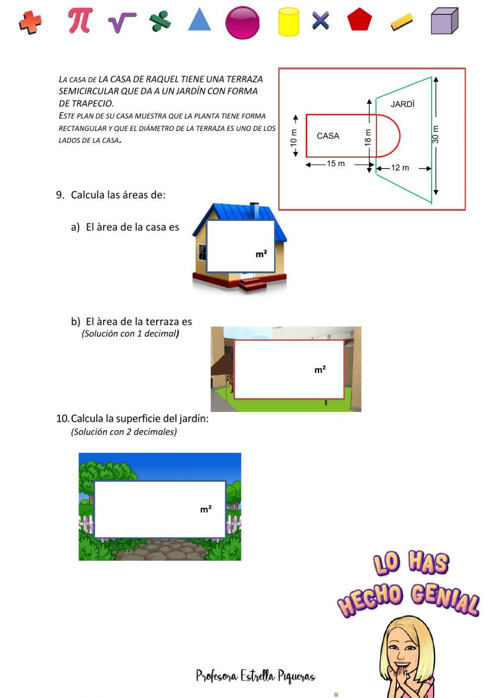 Repaso matemáticas de 6º - Act. Interactiva Nº2