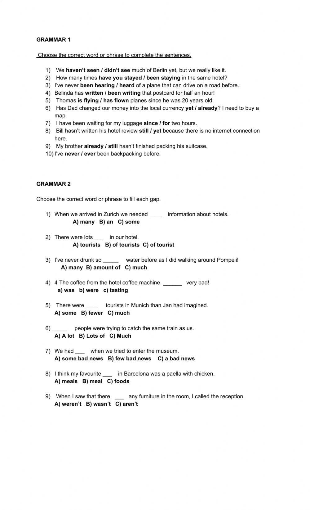 Grammar unit 3 op b1