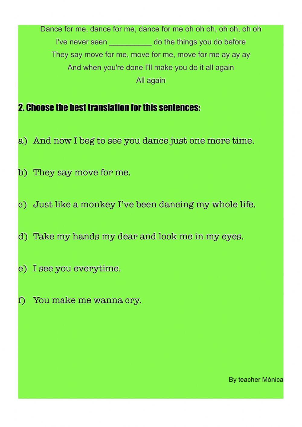 Dance monkey song and lyrics