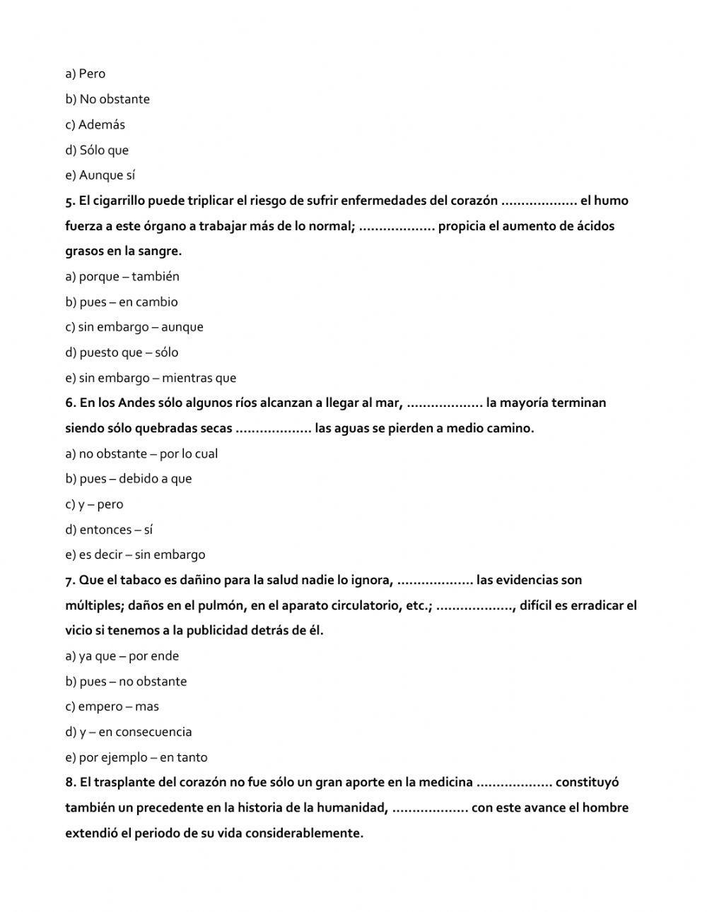 Conectores Textuales