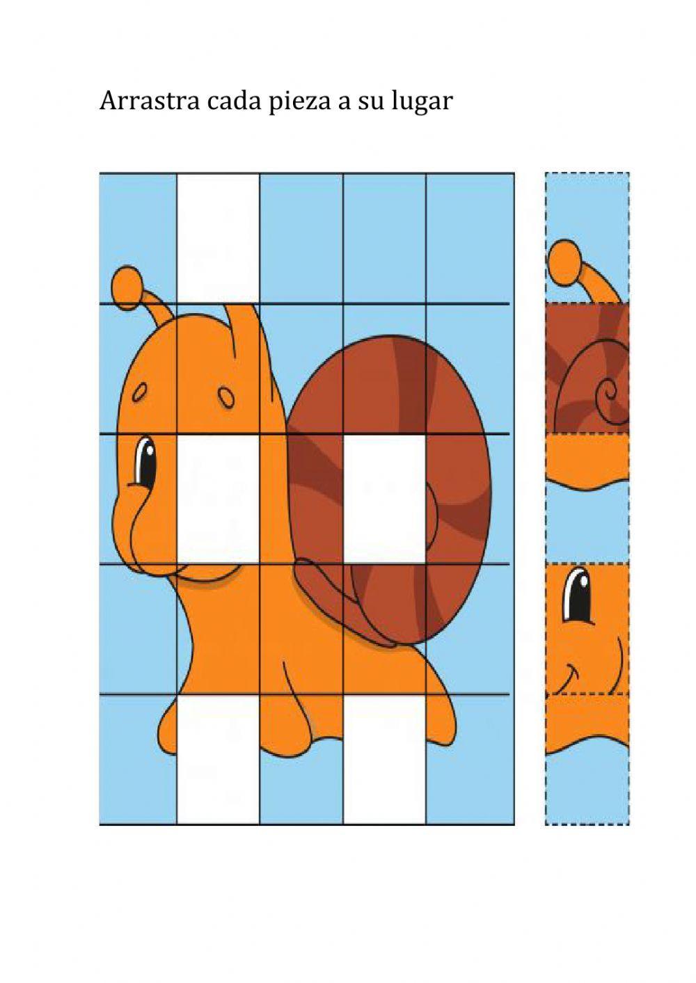 INFANTIL PUZZLE CARACOL