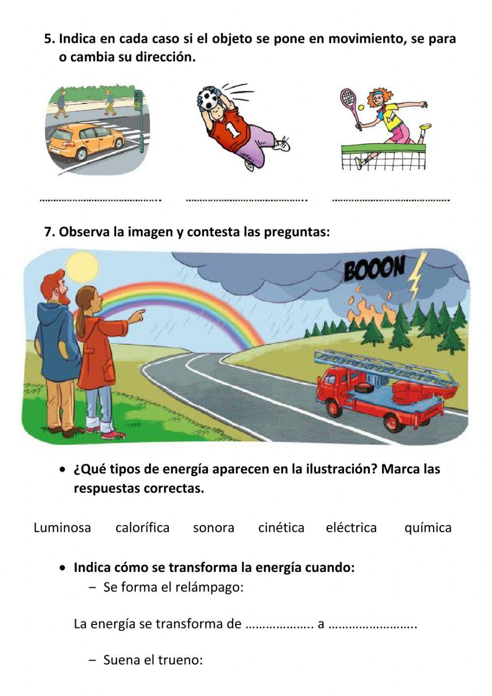 Repaso tema 5 energía