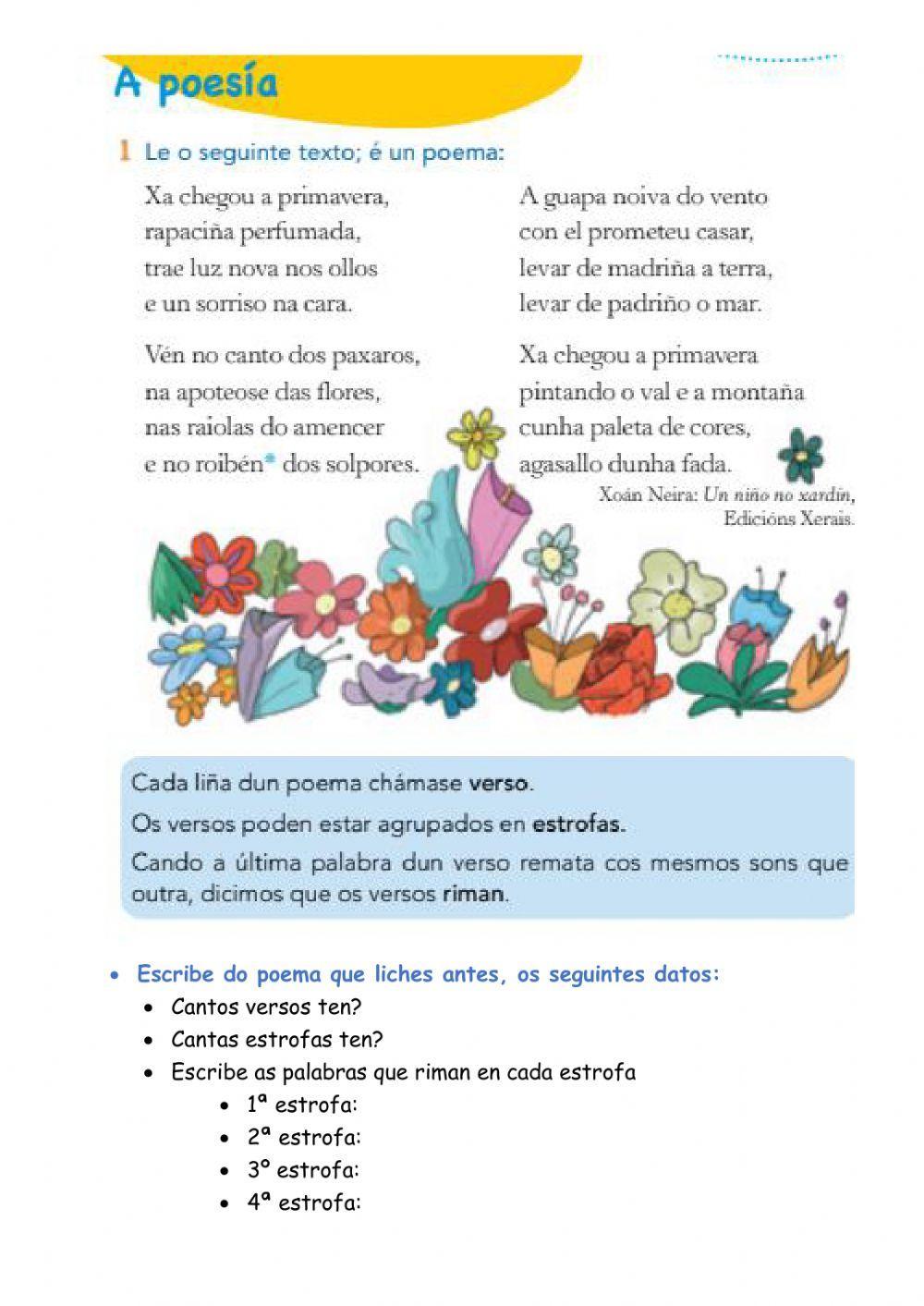 A poesía A poesía