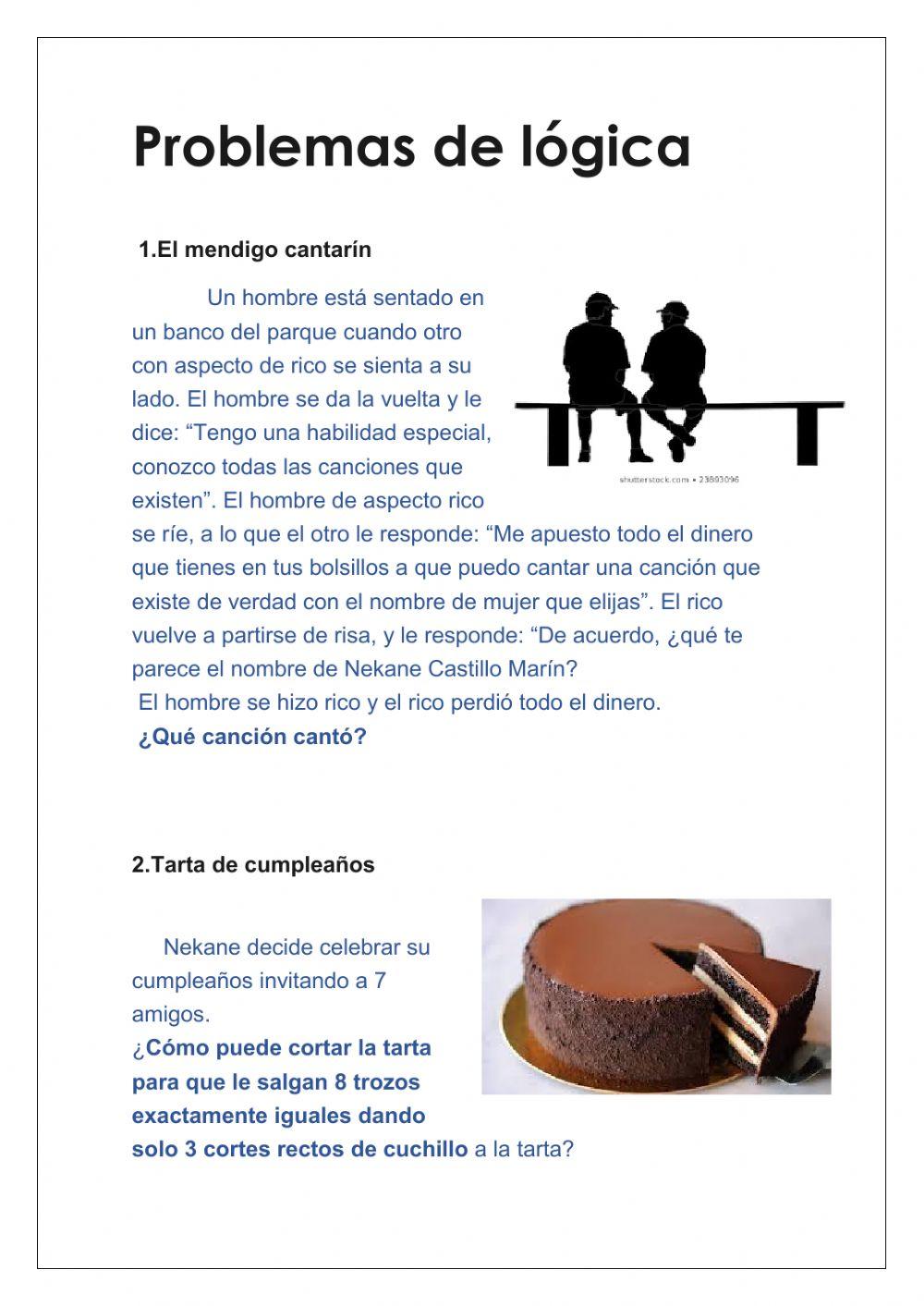 Problemas de lógica