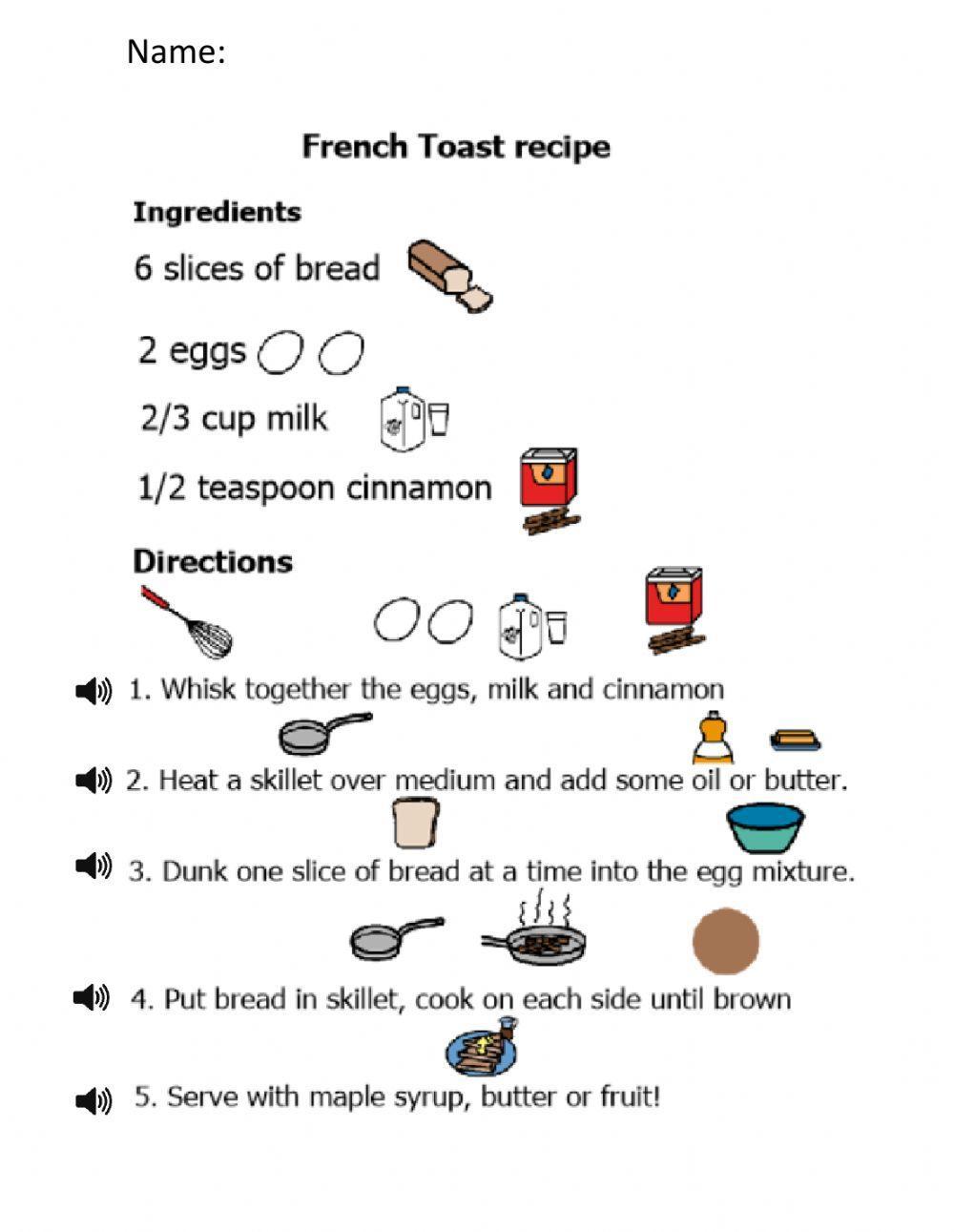 Making French Toast