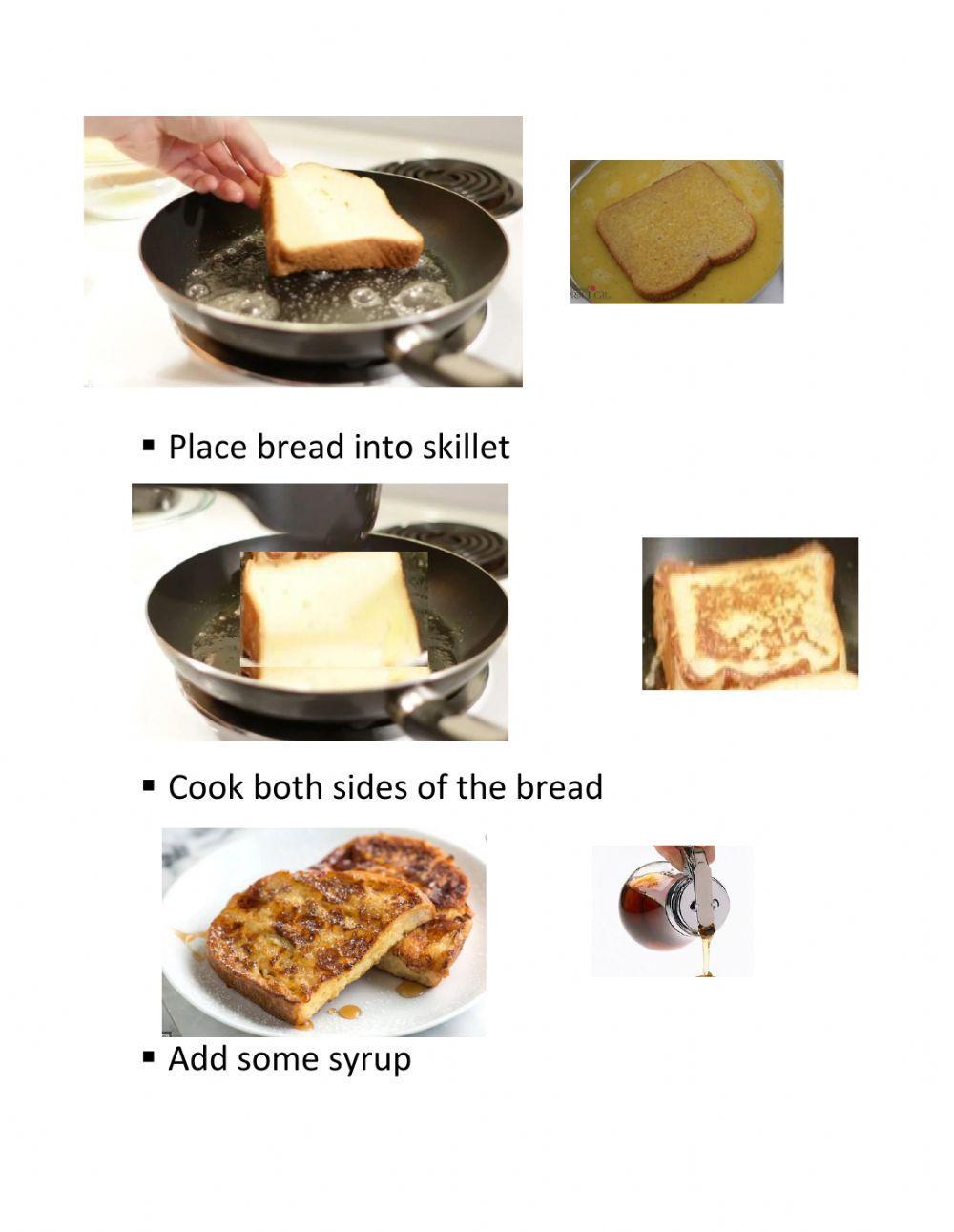 Making French Toast
