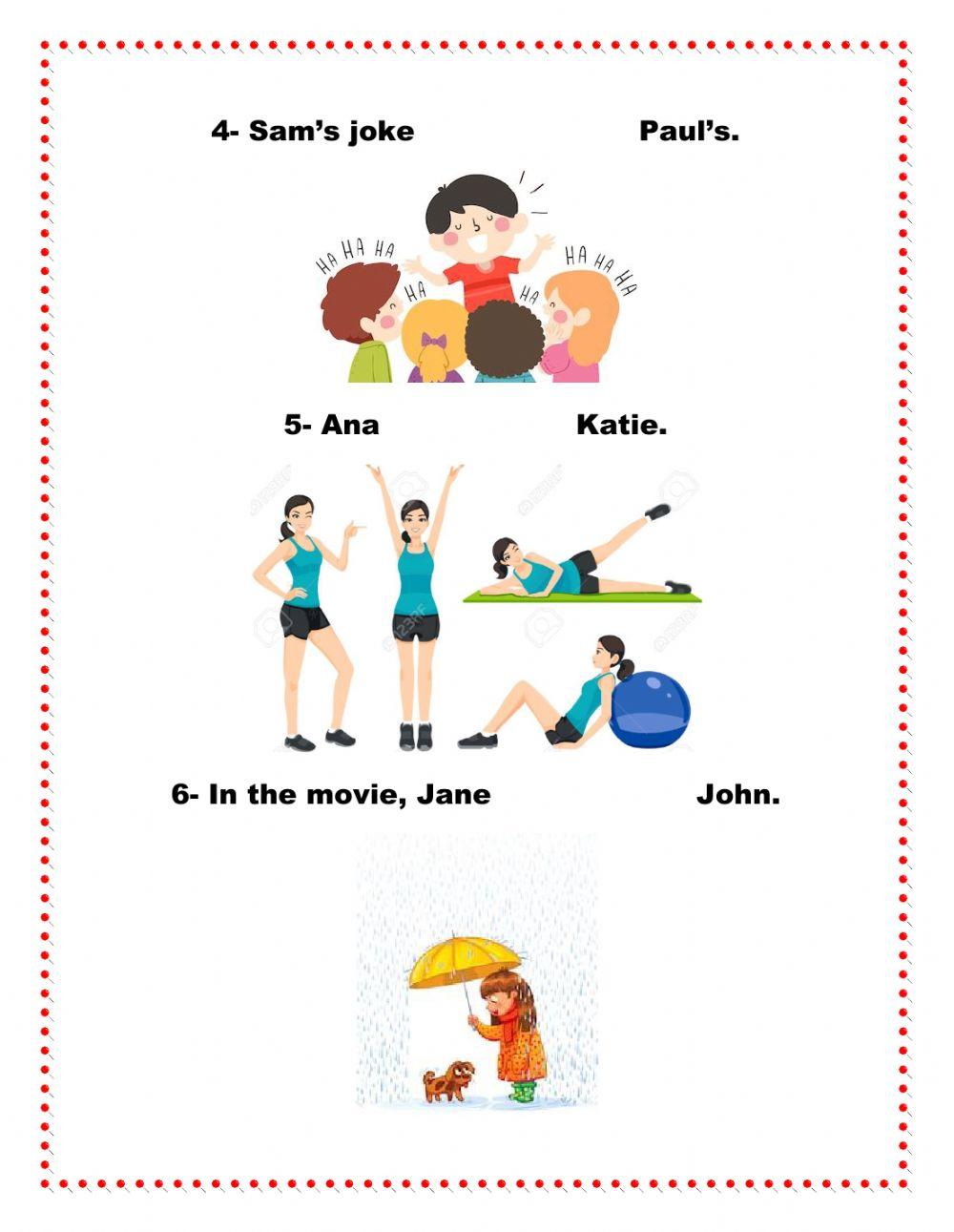 Comparatives practice